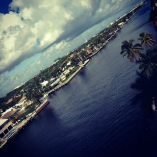 View on harbour of Fort Lauderdale