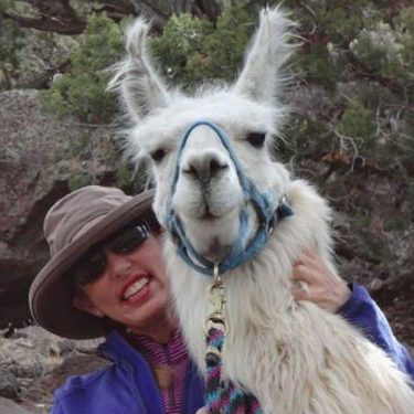 author in taos-with Lama