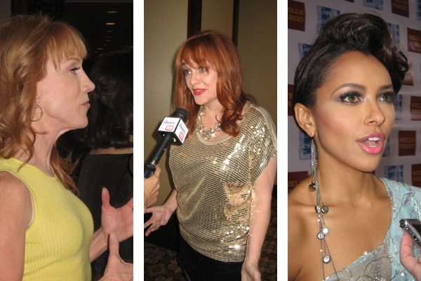 (From left: Kathy Griffin, Julie Brown, Kat Graham)