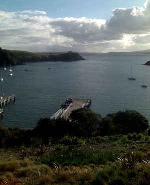 View from Matiatia Waiheke NZ