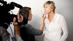 Ellen Degeneres on her first Cover Girl photo shoot