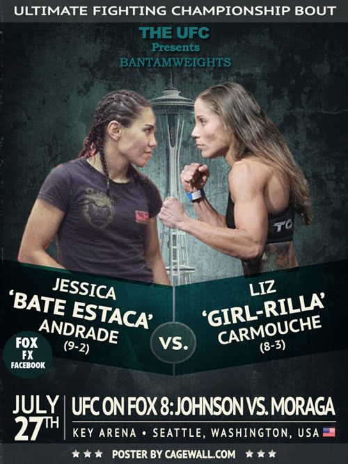 Jessica ‘Bate Estaca’ Andrade and Liz ‘Girl-Rilla’ Carmouche