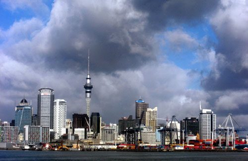 View of Auckland