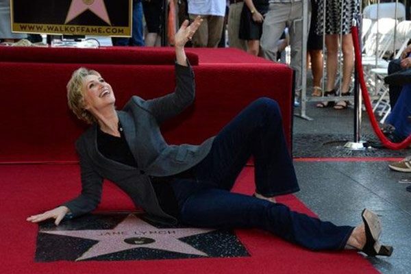 Jane Lynch on red carpet