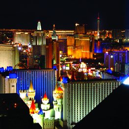 Las Vegas Strip view from Mandalay Bay