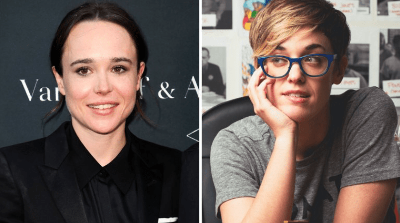 Ellen Page and Lauren Morelli