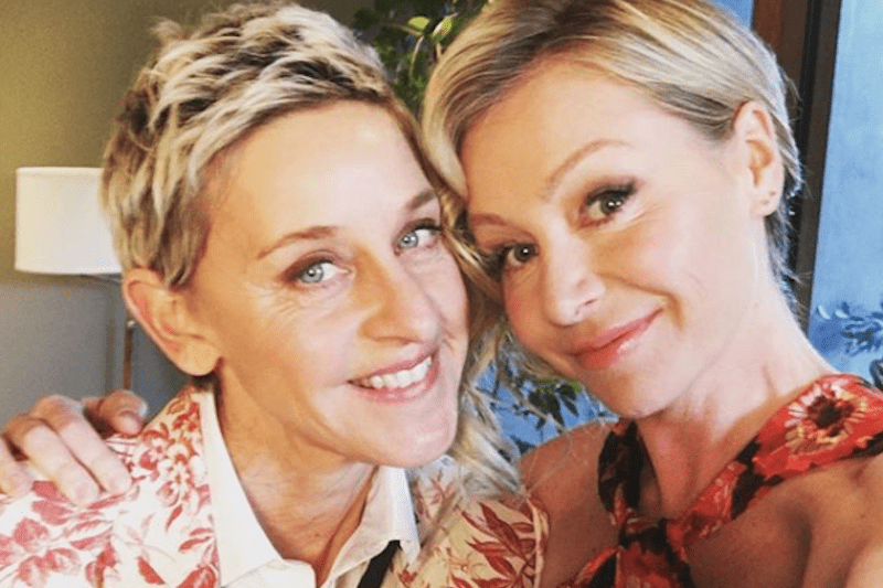 Ellen DeGeneres And Portia De Rossi