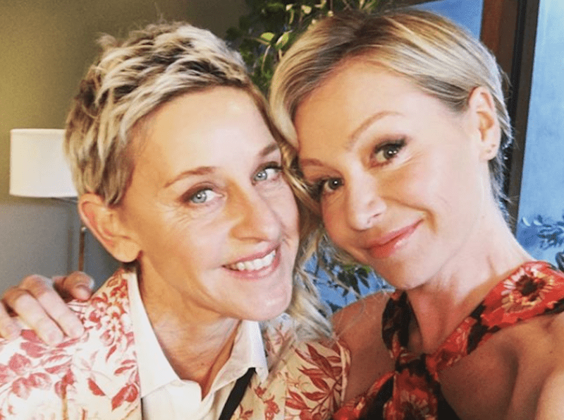 Ellen DeGeneres And Portia De Rossi