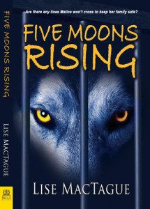 Book Cover for Five Moons Rising By Lise MacTague
