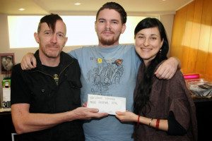 Brisbane Leather Pride hands over cheque donation