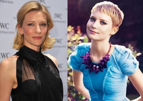 Cate Blanchett and Mia Wasikowska