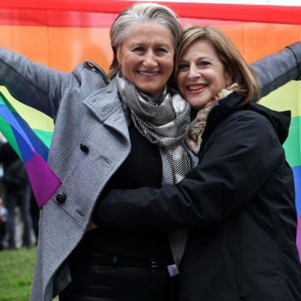 Dr Kerryn Phelps and Jackie Stringer