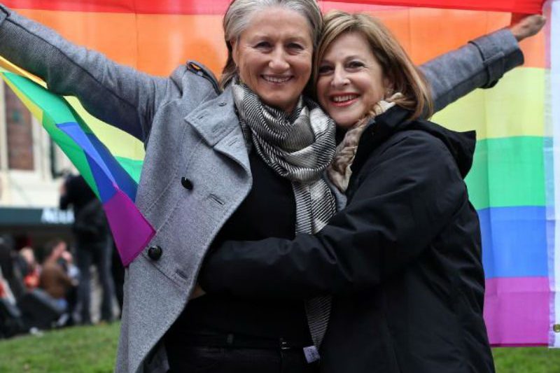 Dr Kerryn Phelps and Jackie Stringer