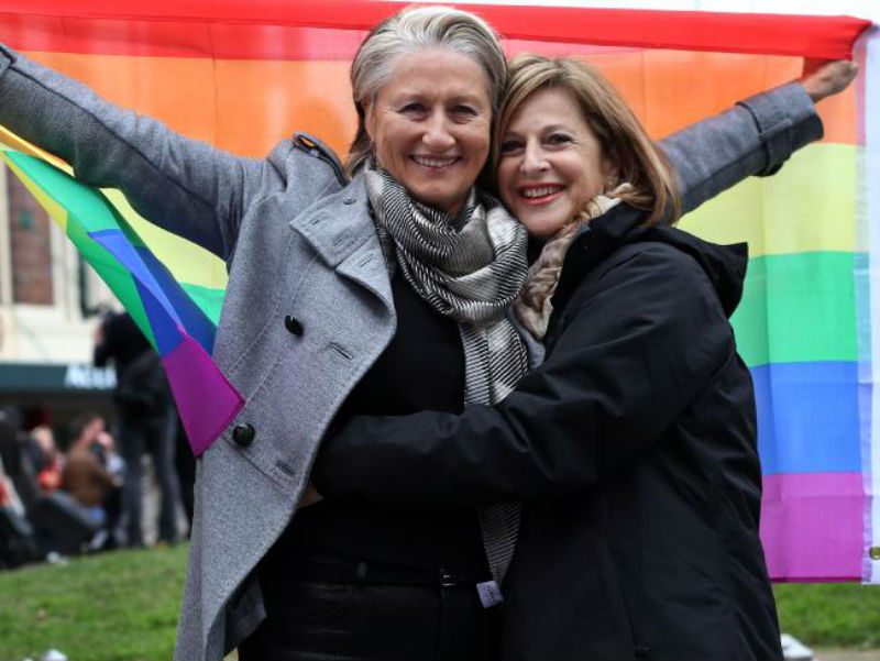 Dr Kerryn Phelps and Jackie Stringer