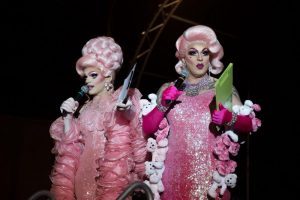 2 Drag Queens at Broken Heel Festival