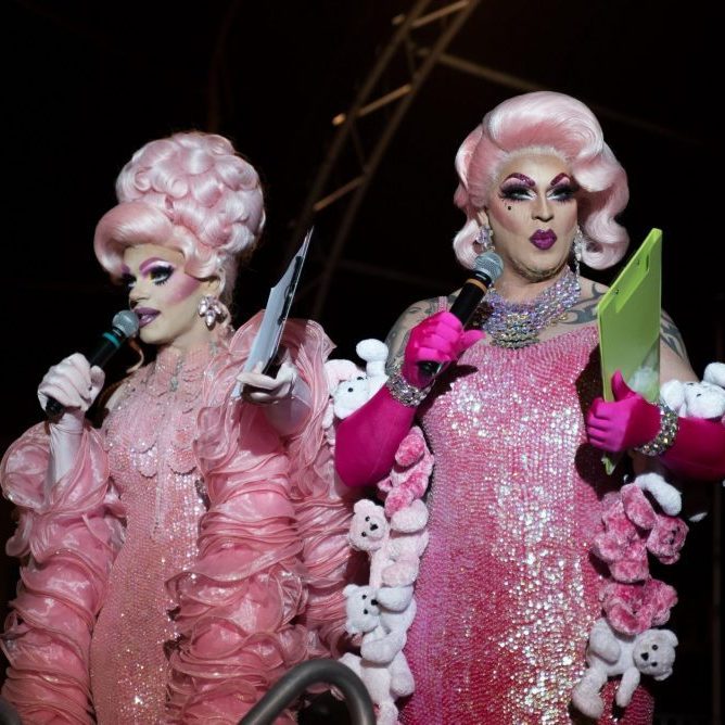 Drag Queens at Broken Heel Festival