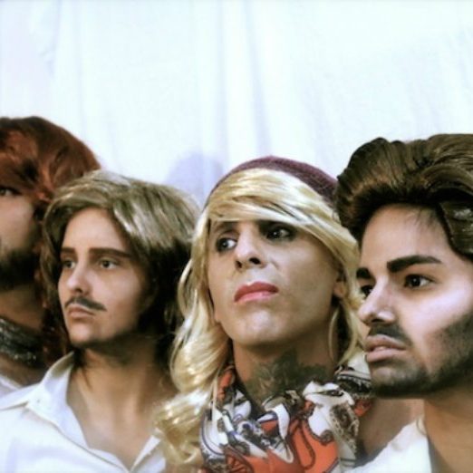 Drag Queens dressed as ABBA