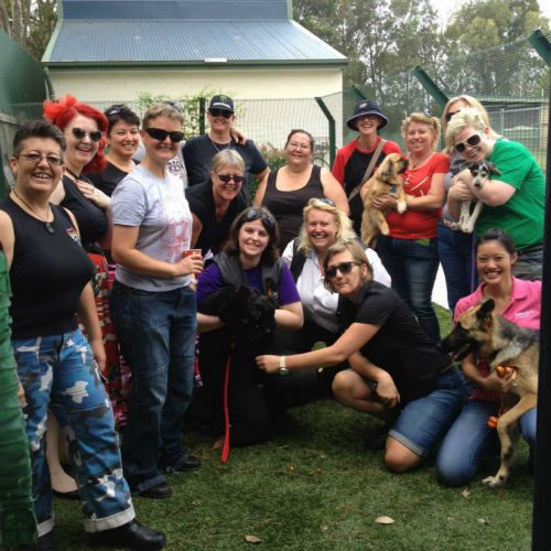 Dykes On Bikes Give Christmas Cheer To Animals In Need