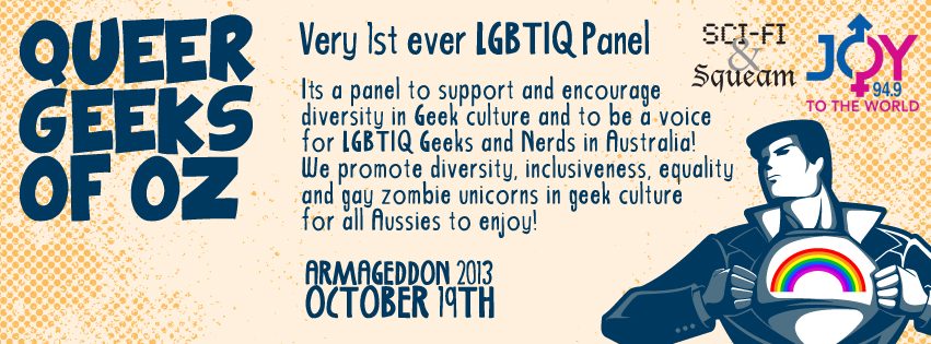 Poster of Queer Geeks of Oz