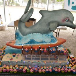 Winning cake at the Coast Out Cake Comp