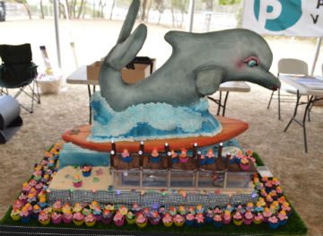 Winning cake at the Coast Out Cake Comp Winning cake at the Coast Out Cake Comp