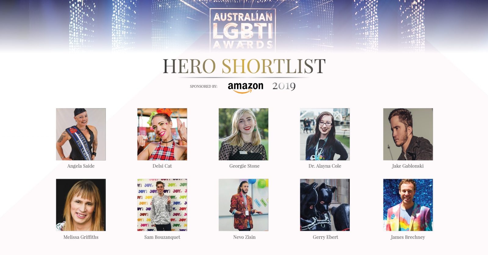 Australian LGBTI Awards Shortlist 2019