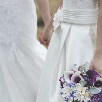 Lesbian Couple getting married