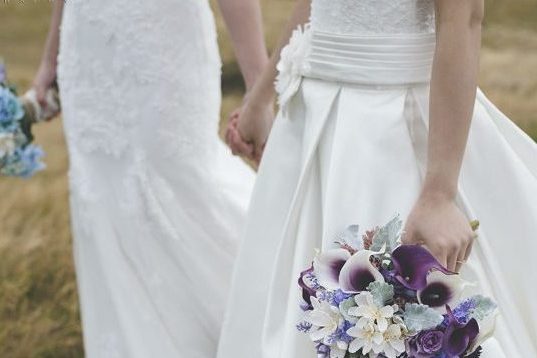 Lesbian Couple getting married