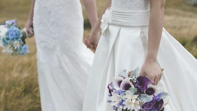 Lesbian Couple getting married