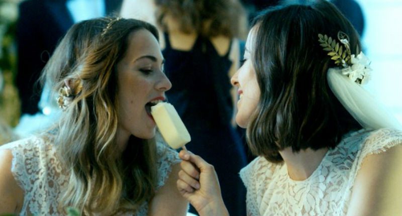 Magnum Ice Cream Ad 2 brides eating icecream