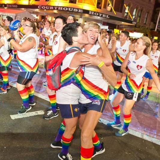 Explosive Pride At The 38th Sydney Gay And Lesbian Mardi Gras Parade