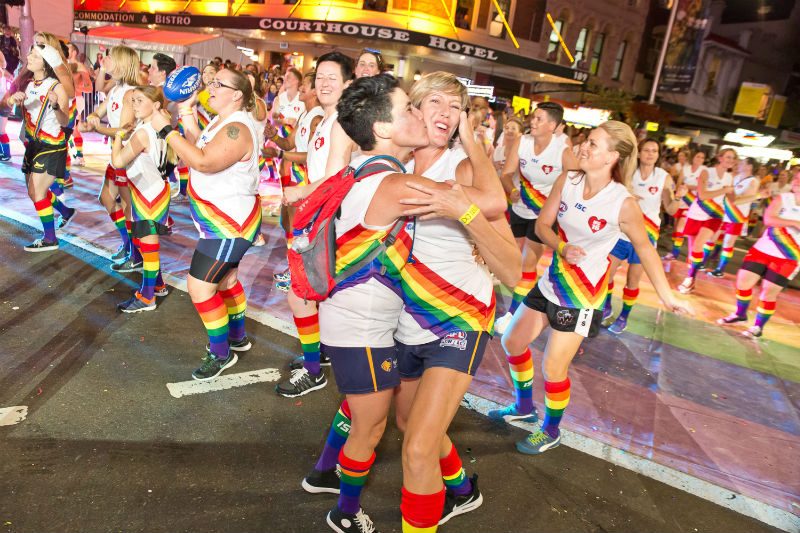 Explosive Pride At The 38th Sydney Gay And Lesbian Mardi Gras Parade