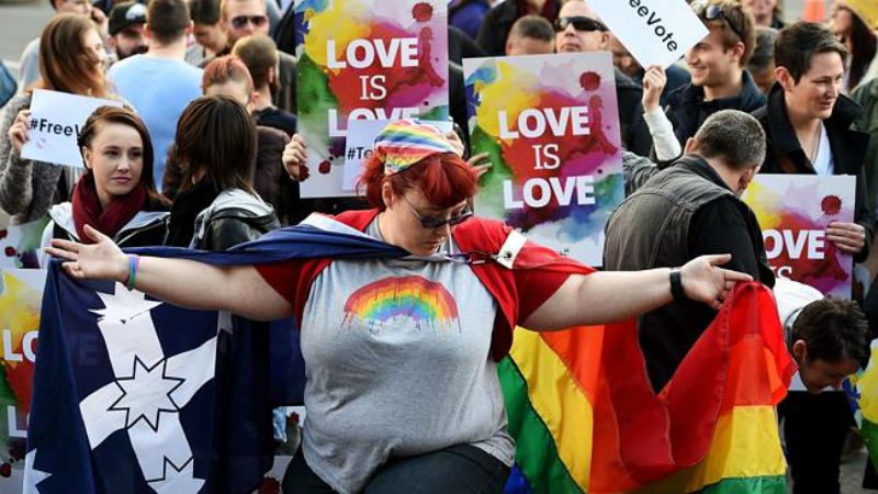 Marriage equality Protesters