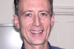 Gay activist Peter Tatchell at New Theatre