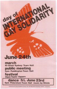 Poster of International Gay Solidarity
