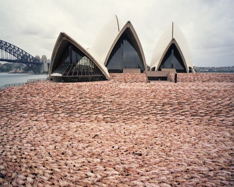 Spencer Tunick's 'The Base' revealed Spencer Tunick's 'The Base' revealed