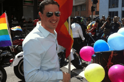 Robert Cavallucci supports Brisbane Pride Parade this Saturday