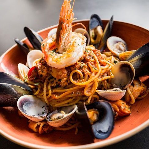 Seafood Pasta dish from Baia The Italian