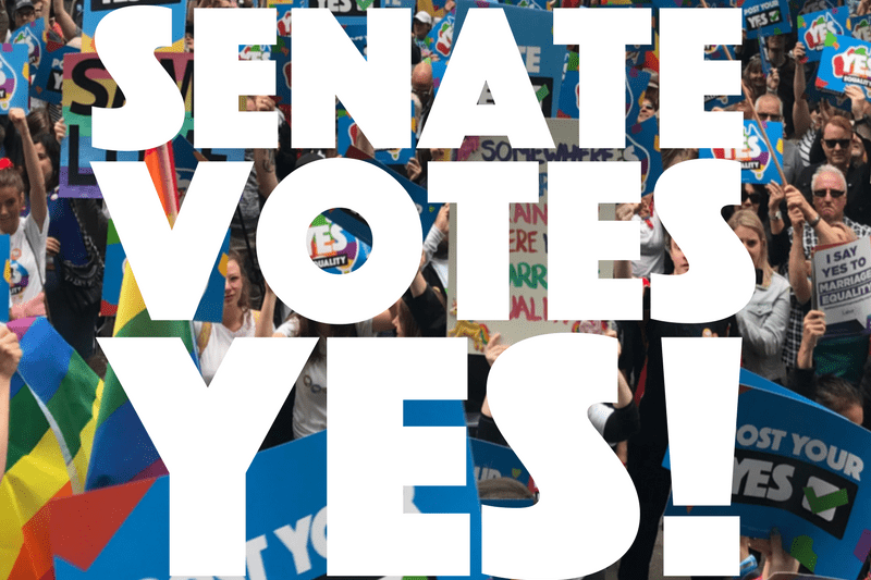 Marriage Equality Passed In Australian Senate