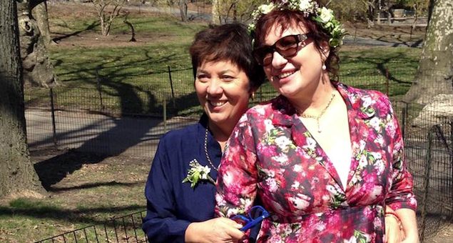 Julie McCrossin Marries Partner In N.Y. Ceremony Aussie Celebrity Marries Same-Sex Partner In N.Y. Ceremony Advocates Call For Recognition Of Overseas Same-Sex Marriages