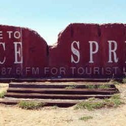 Alice Springs Welcome Rock