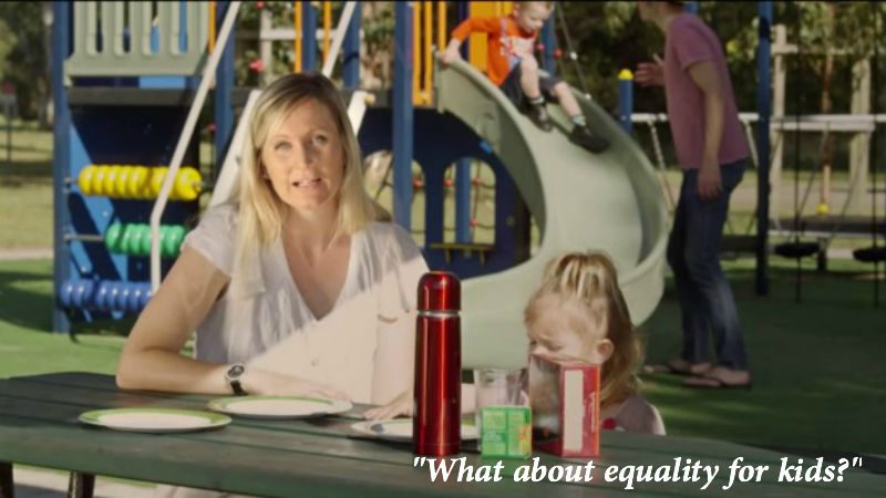 Still from Anti Marriage Equality Ad