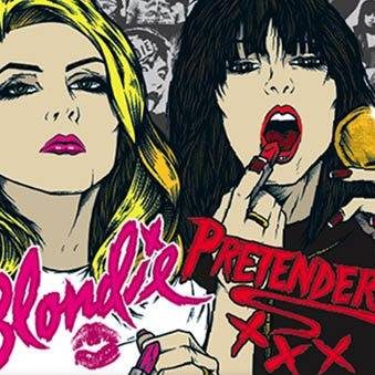 Blondie and The Pretenders have a day on the green