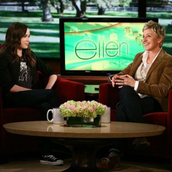 Ellen Page And Ellen DeGeneres Comparing Notes On Coming Out