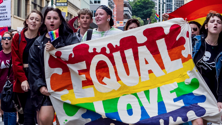equal Love Demonstrators