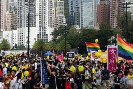 Hong Kong’s annual Pride Parade