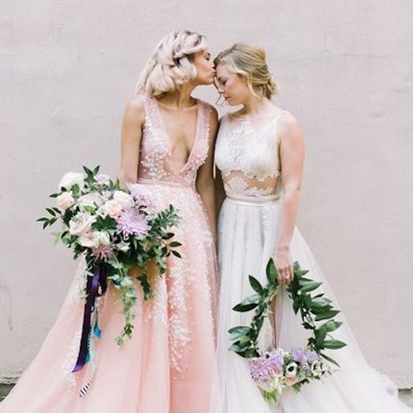 lesbian brides