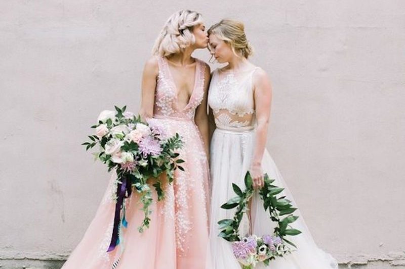 lesbian brides