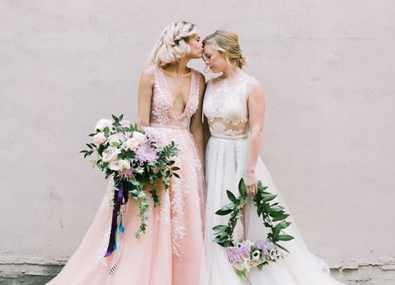 lesbian brides