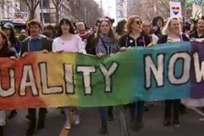 Melbourne's rally